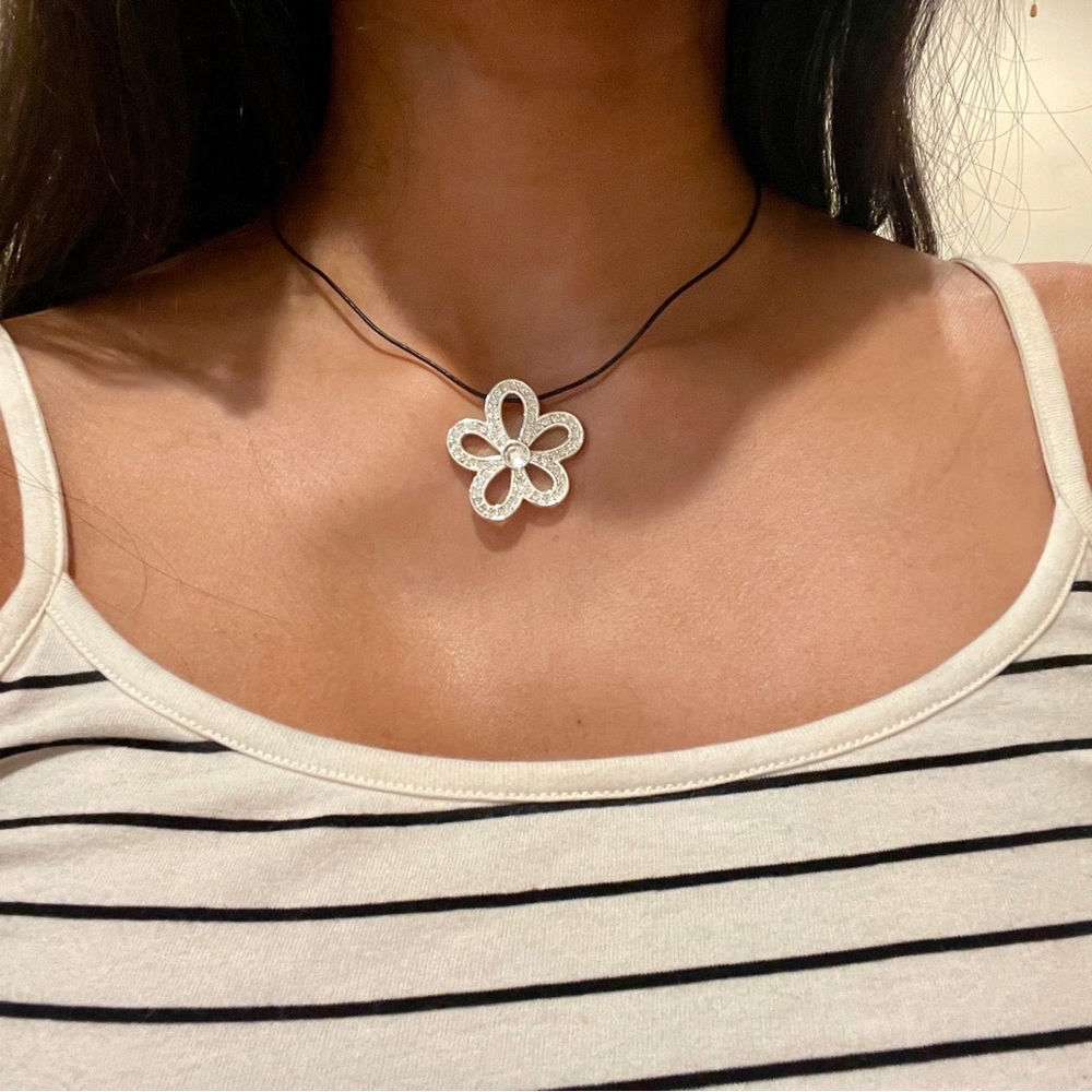 Flower choker from Express